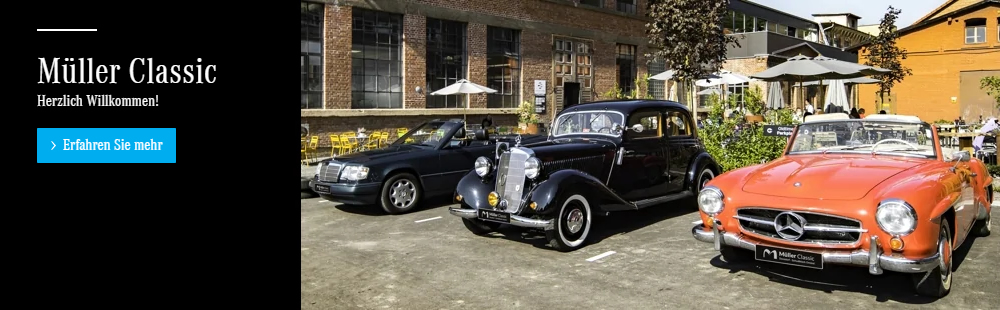 Mercedes-Benz Schlat ツ Autohaus Wilhelm Müller » MB Classic Oldtimer Restauration & KFZ Werkstatt