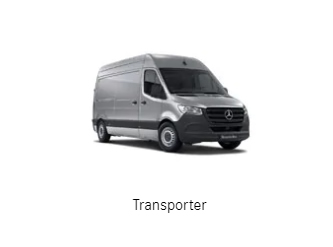 Mercedes-Transporter für  Wäschenbeuren