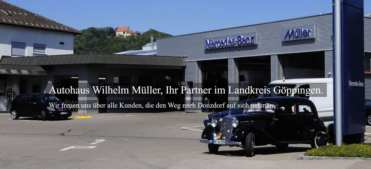 Mercedes-Benz Schwaikheim - ↗️Autohaus Wilhelm Müller: MB Classic Oldtimer Restaurierung & Wartung & Inspektion